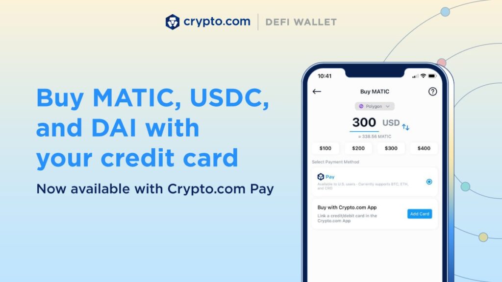 Crypto.com DeFi wallet 