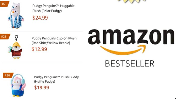 Web3 Pudgy Penguins on Amazon